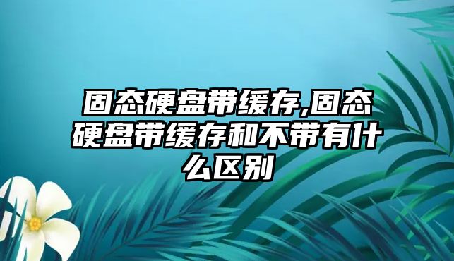 固態(tài)硬盤帶緩存,固態(tài)硬盤帶緩存和不帶有什么區(qū)別