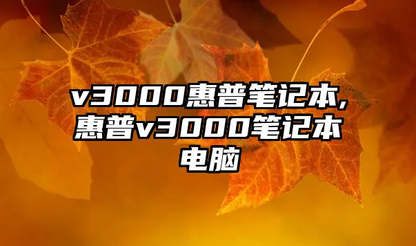 v3000惠普筆記本,惠普v3000筆記本電腦